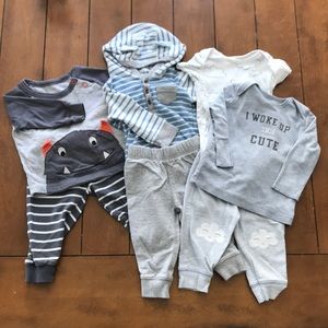 Set of 3 carters outfits 6 months